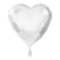 Produktbild: Folienballon Herz weiss 45cm