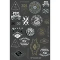 Produktbild: FOX Cascadia Sticker Set, mehrfarbig für Männer