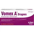 Produktbild: VOMEX A Dragees 50 mg überzogene Tabletten 20 St. PZN 04274616