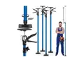 Produktbild: tectake® 4er-Set Teleskopstützen, stufenlos höhenverstellbar, Belastbarkeit 30 kg je Stütze, mit Schnellspannsystem