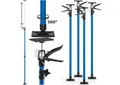Produktbild: tectake Montageklemme 4er-Set Teleskopstützen, B: 7,00 cm, L: 18,00 cm, stufenlos höhenverstellbar