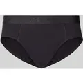 Produktbild: Falke Regular Fit Brief mit Logo-Detail Modell 'Daily' in Black, Größe XL