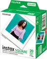 Produktbild: FUJIFILM Instax Square weiss Doppelpack (2 x 10 Bilder)