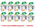 Produktbild: 10x Fujifilm Instax SQUARE DP (2x10 =200 Aufnahmen) für alle Instax SQUARE