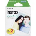 Produktbild: Fujifilm Sofortbild-Film Fotopapier Square WW 2 Zubehör Instax Doppelpack 2 x 10
