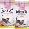 Produktbild: (€ 7,12 kg) Happy Cat Young Kitten mit Land Geflügel 2-6 Trockenfutter: 2 x 4 kg