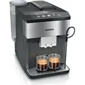 Produktbild: Siemens EQ.500 TP516DX3, Espressomaschine, 1,9 l, Kaffeebohnen, Eingebautes Mahlwerk, 1500 W, Schwarz, Edelstahl - Schwarz/Silber