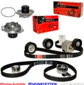 Produktbild: GATES Zahnriemensatz+WAPU+Keilrippenriemensatz FIAT OPEL SAAB 6PK1413 K026PK1413