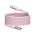 Produktbild: Verbatim Sync&Charge 100W 120cm USB-C/USB-C Magnetic pink 31857 ~D~