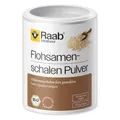 Produktbild: Raab Vitalfood Bio Flohsamenschalen-Pulver, mit 82% Ballaststoffen, besonders fein vermahlen, aus biologischem Anbau, vegan, glutenfrei, 150 g