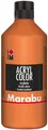 Produktbild: Marabu Acrylfarbe Acryl Color 500 ml orange 013