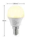Produktbild: Lindby LED E14 Lampe 'E14 4,5W LED' (E14) - Leuchtmittel LED-Lampen