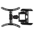 Produktbild: Hama FULLMOTION TV Wall Bracket, 1 star, XL - Befestigungskit (Wandbefestigung, 2 Wandplattenabdeckungen, 4 Kabelführungen) - für TV - Stahl - Schwarz - Bildschirmgröße: 58-142 cm (23