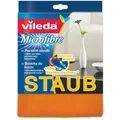 Produktbild: Vileda GmbH Vileda Microfaser Staubtuch, Microfaser Staubtuch mit +40% mehr Staubaufnahme, 1 Packung = 1 Stück 126588