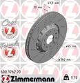 Produktbild: ZIMMERMANN Bremsscheibe 600.3262.70 für AUDI SEAT SKODA VW