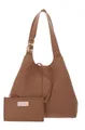 Produktbild: COCCINELLE Schultertasche Shopper (Set, 2-tlg), aus echtem Rindsleder