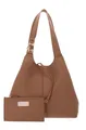 Produktbild: COCCINELLE C-Easy Shopper Schultertasche Utensilientasche Tasche Skin hellbraun