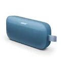 Produktbild: Bose SoundLink Flex Tragbarer Bluetooth Lautsprecher (2. Gen.), Tragbarer Outdoor Lautsprecher, wasserdicht und staubdicht, mit naturgetreuem Klang, bis zu 12 Stunden Akkulaufzeit, Dämmerungsblau