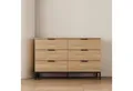 Produktbild: OTTO home Kommode Jorinde, Melaminoberfläche, flexibler Stauraum und robustes Metallgestell