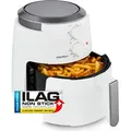Produktbild: MEDION P30 L Heißluftfritteuse (4,7 Liter, Airfryer, 1500 Watt, einfache Bedienung, ölfreies Frittieren, 60 Min Timer, bis zu 200° C, Antihaft-B...