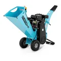 Produktbild: hillvert HT-HECTOR 212T Gartenhäcksler Häcksler Garten Benzin (80 mm Schnitt, 3600 U/min, 7 PS 5145 W, 3,6 l Benzintank, 196 cm³, 1,6 l/h Verbrauch) Auswurftricher einstellbar Elektrostart/Kickstart