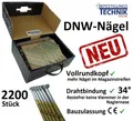 Produktbild: 34° DNW Streifennägel 2,8x63mm glatt blank Akku Nagler DeWalt DCN930P2 DCN930N D