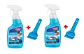 Produktbild: 2x Scheibenenteiser 650ml Enteiser-Spray Frostschutz + Eiskratzer *EXTRA STARK*