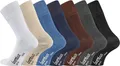 Produktbild: TippTexx 24 Komfortsocken 6 Paar Bambus Socken, DIE Geruchs-Killer, Bambussocken mit Komfortbund (Set, 6 Paar) handgekettelt, Spitze und Ferse verstärkt