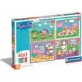 Produktbild: Clementoni 4in1 Peppa Pig (12 Teile) (21516 CLEMENTONI)