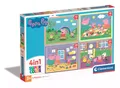 Produktbild: 8005125215164 Puzzle 4w1 Super Kolor Peppa Pig Clementoni