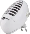 Produktbild: Goobay 59813 UV-LED-Insektenvernichter, Weiß - elektrische UV-LED-Insektenfalle