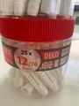 Produktbild: Tox Deco Allzweckdübel mit Rand 12 / 76 mm  25 Stück( St./0,36)