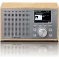 Produktbild: Lenco DAR-017WH - Kompaktes und stilvolles DAB+/FM-Radio mit Bluetooth® und Holzgehäuse - Eiche - Braun/Naturbelassen