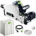 Produktbild: Festool Tauchsäge TSV 60 KEBQ-Plus, mit Vorritzer, 1500 W, Schnittleistung bis 62mm, mit Koffer