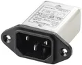 Produktbild: TRU COMPONENTS TC-10101440 Netzfilter mit Kaltgerätebuchse 250 V/AC 10A 0.3 mH (L x B x H) 58 x 50 x 22.8mm 1St.