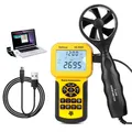 Produktbild: HVAC Windmesser Luftstrom Messgerät Anemometer Industriell Windmessgerät mit ...