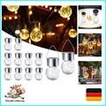 Produktbild: 12 Stück Solar-Außenleuchten, Solar-Hängeleuchten für Weihnachtsdekoration, r...