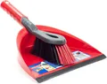 Produktbild: Kehrset mit extra Borsten für Sauberkeit in den Ecken, Handfeger & Kehrschaufel
