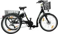 Produktbild: SachsenRAD E-Bike Lastenrad T3A Trio II Faltbar mit Alarmanlage, 7 Gang Shimano, Kettenschaltung, Frontmotor, 468 Wh