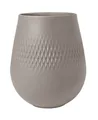 Produktbild: Villeroy & Boch Dekovase Villeroy & Boch Vase CARRE MANUFACTURE COLLIER DH 12.50x14 cm braun
