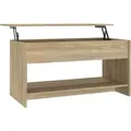 Produktbild: vidaXL Couchtisch Sonoma-Eiche 102x50x52,5 cm Holzwerkstoff