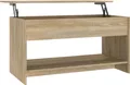 Produktbild: vidaXL Couchtisch Sonoma-Eiche 102x50x52,5 cm Holzwerkstoff