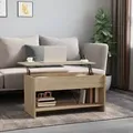 Produktbild: vidaXL Couchtisch Sonoma-Eiche 102x50x52,5 cm Holzwerkstoff