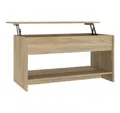 Produktbild: vidaXL Ablagetisch, Couchtisch Sonoma-Eiche 102x50x52,5 cm Holzwerkstoff