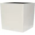 Produktbild: Lechuza Blumentopf groß Cube 40 weiß hochglanz