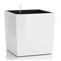 Produktbild: Lechuza Pflanzengefäß CUBE Premium 40 weiß hochglanz 39x39x40 cm