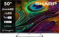 Produktbild: Sharp 4T-C50JPx QLED Mini LED-Fernseher (126 cm/50 Zoll, 4K Ultra HD, Google TV, Smart-TV)