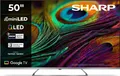 Produktbild: Sharp 50JP7265E Smart TV 50 Zoll 4K MiniLED QLED Google TV HDR Dolby Vision Harman Kardon DVB-T2 Schwarz
