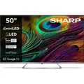 Produktbild: Sharp 50JP7265E 50 Zoll QLED MiniLED 4K Fernseher Harman Kardon Dolby Vision Atmos HDMI 2.1 - Schwarz