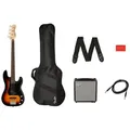 Produktbild: Squier E-Bass, E-Bässe, Bass-Sets, Affinity Series Precision Bass PJ Pack LRL 3-Color Sunburst - Pack